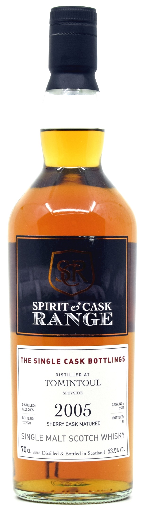 tomintoul_2005_wx Tomintoul 2005/2021 Sherry Cask Spirit & Cask Range 53,5% vol.
