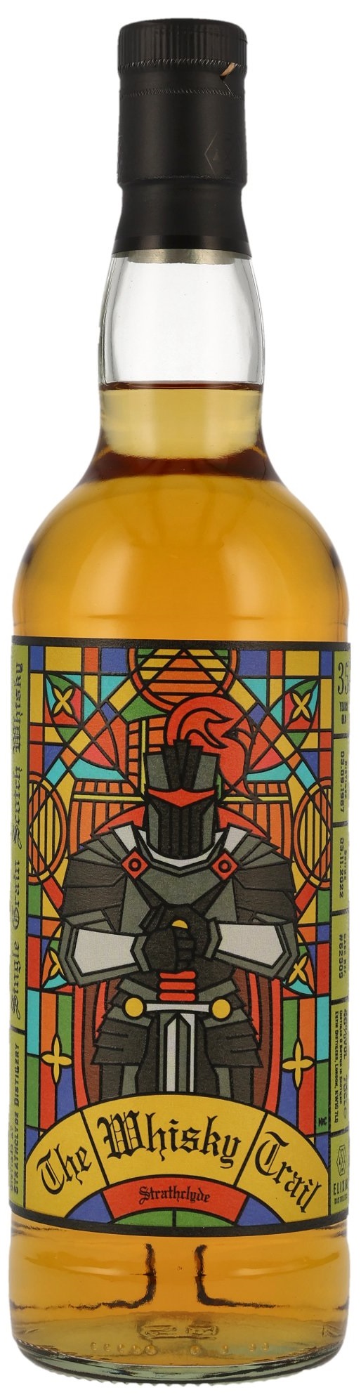 Strathclyde-1987-eld Strathclyde 1987/2022 Elixir Distillers The Whisky Trail Knights 46% vol.
