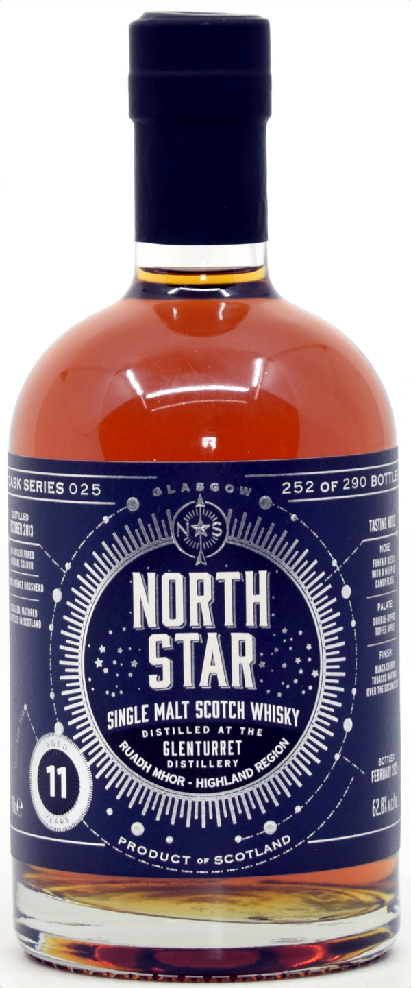 glenturret_11_nss Ruadh Mhor (Glenturret) 12 Jahre 2013/2025 PX Sherry North Star Spirits #025 62,8% vol.