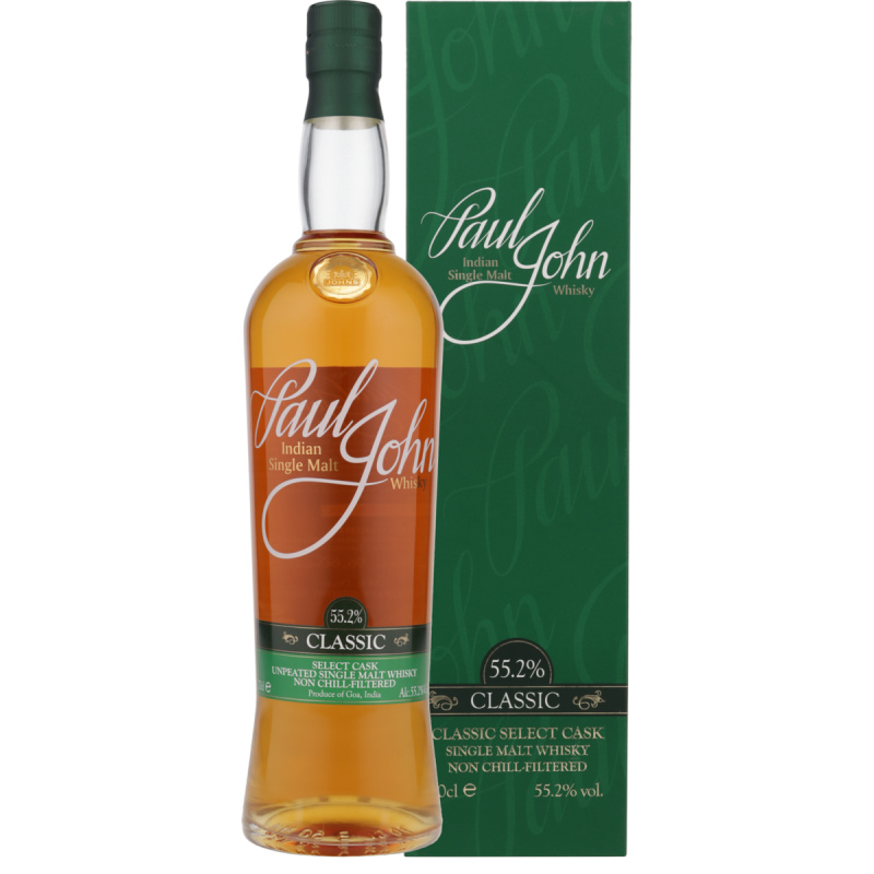 Paul John Classic Unpeated Select Cask 55,2% vol.