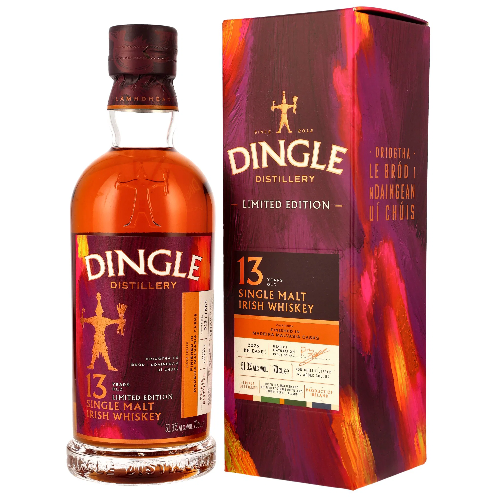 Dingle 13 Jahre Madeira Casks Limited Edition 2026 51,3% vol.