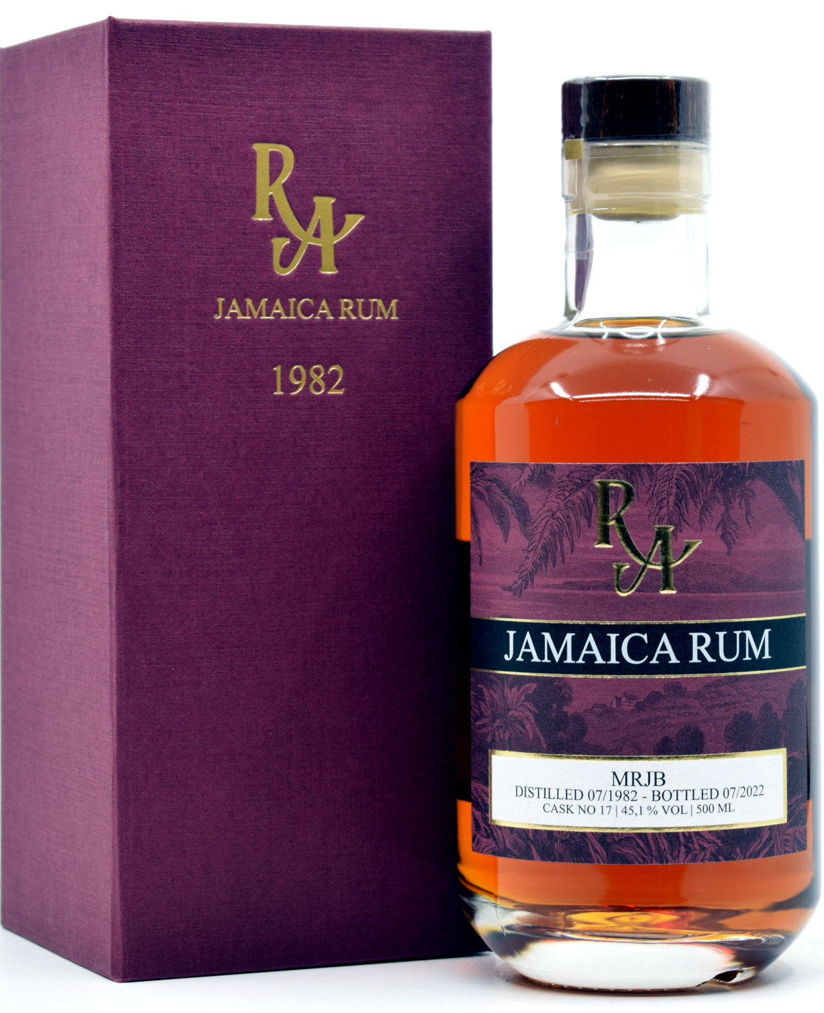 jamaica_1982_RA Jamaica (MRJB Distillery) 40 Jahre 1982/2022 Rum Artesanal Single Cask #17 45,1% vol.