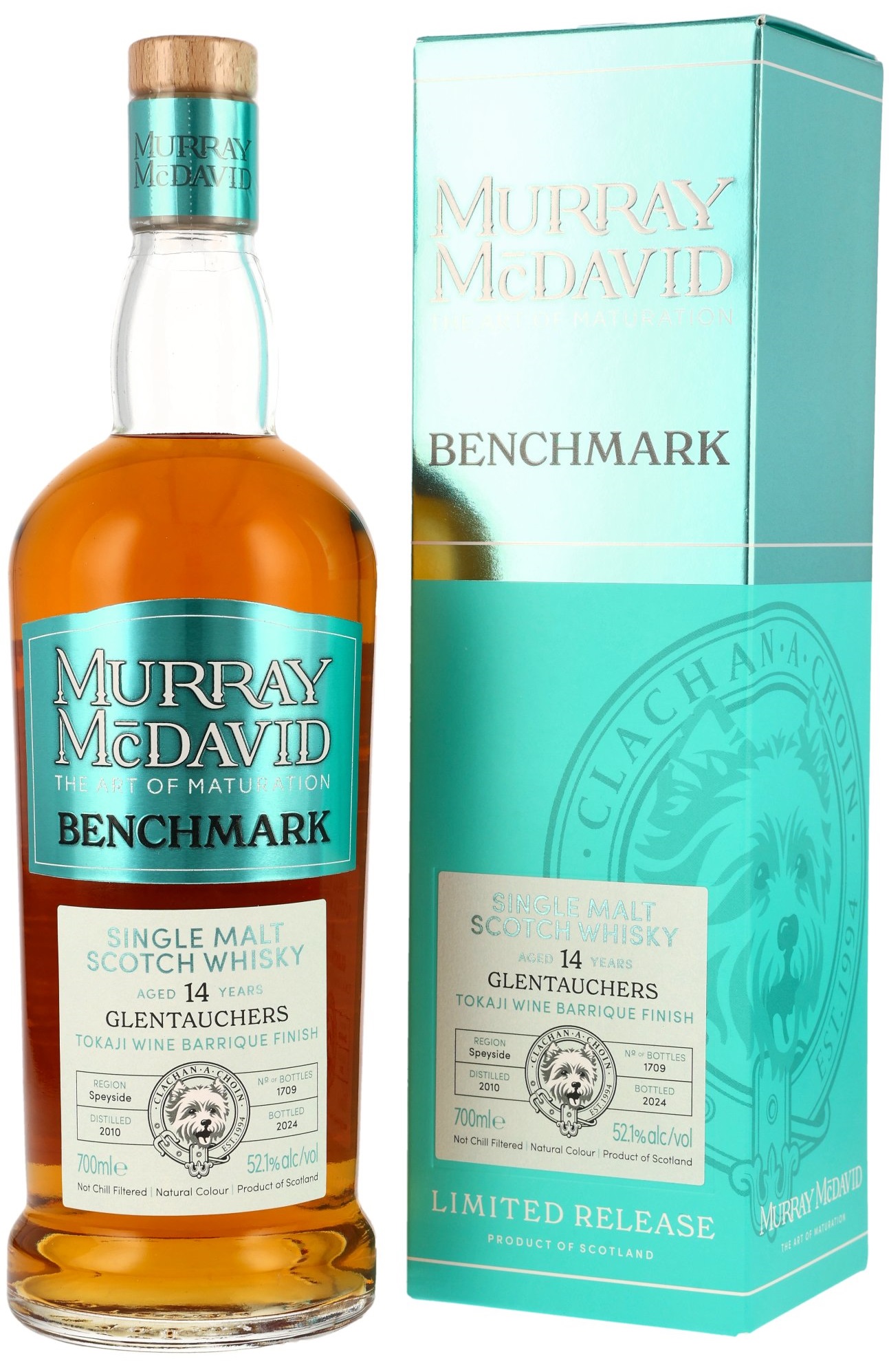 Glentauchers-2010-MM Glentauchers 2010/2024 Tokaji Wine Barrique Murray McDavid Benchmark 52,1% vol.