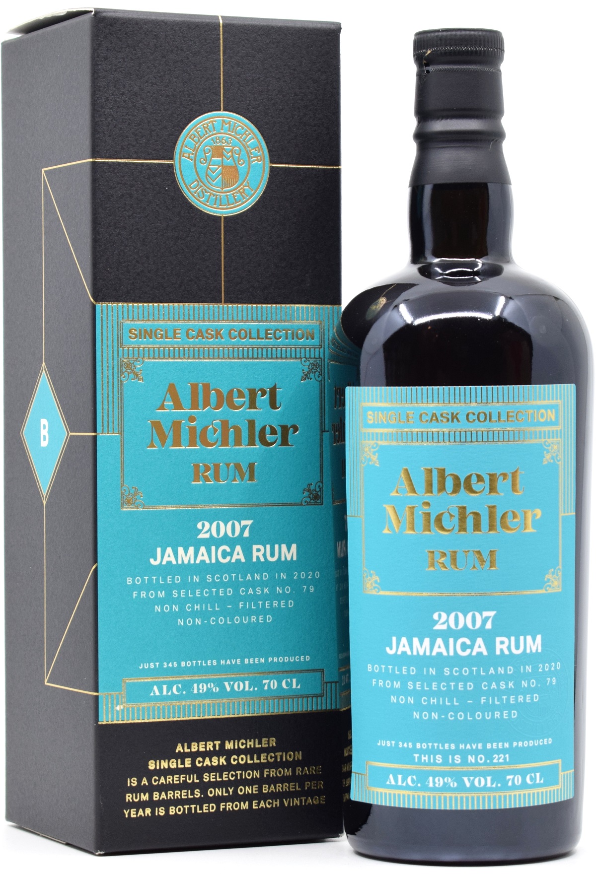 jamaica_2007_AM Jamaica Rum (Worthy Park) 2007/2020 Albert Michler Single Cask Collection Rum 49% vol.