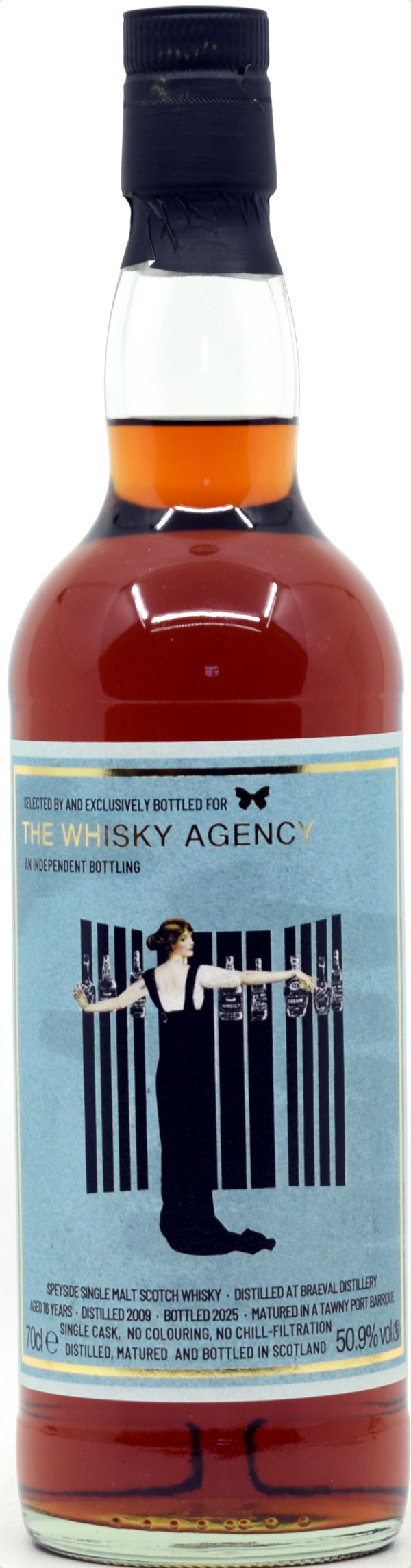 braeval_2009_twa Braeval 16 Jahre 2009/2025 Tawny Port Cask The Whisky Agency 50,9% vol.