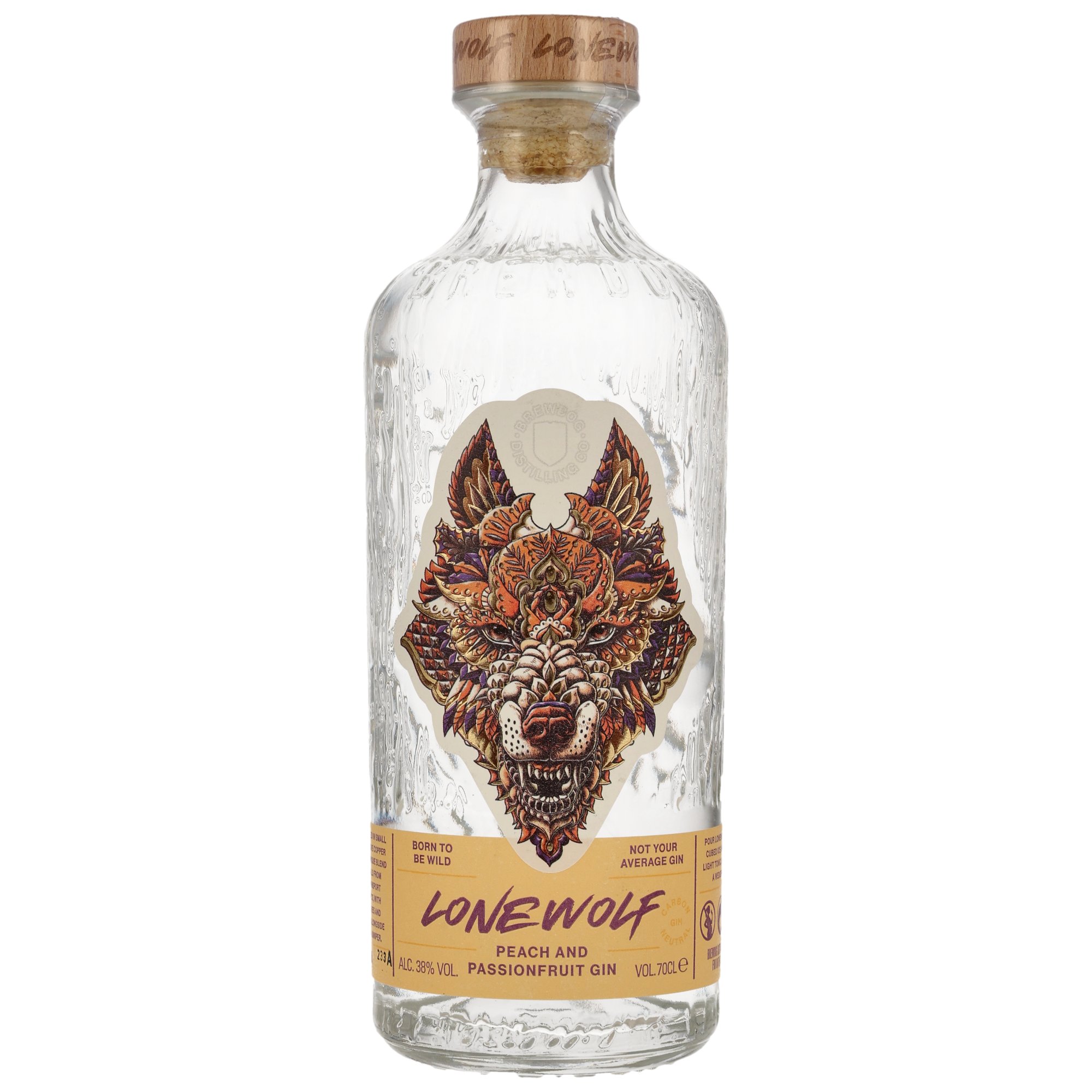 Brewdog LoneWolf Peach & Passionfruit Gin 40% vol.
