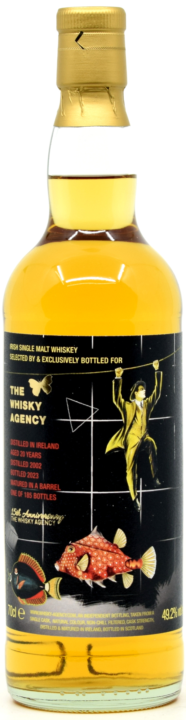ireland_2002_TWA Irish Malt 20 Jahre 2002/2023 The Whisky Agency 49,2% vol.