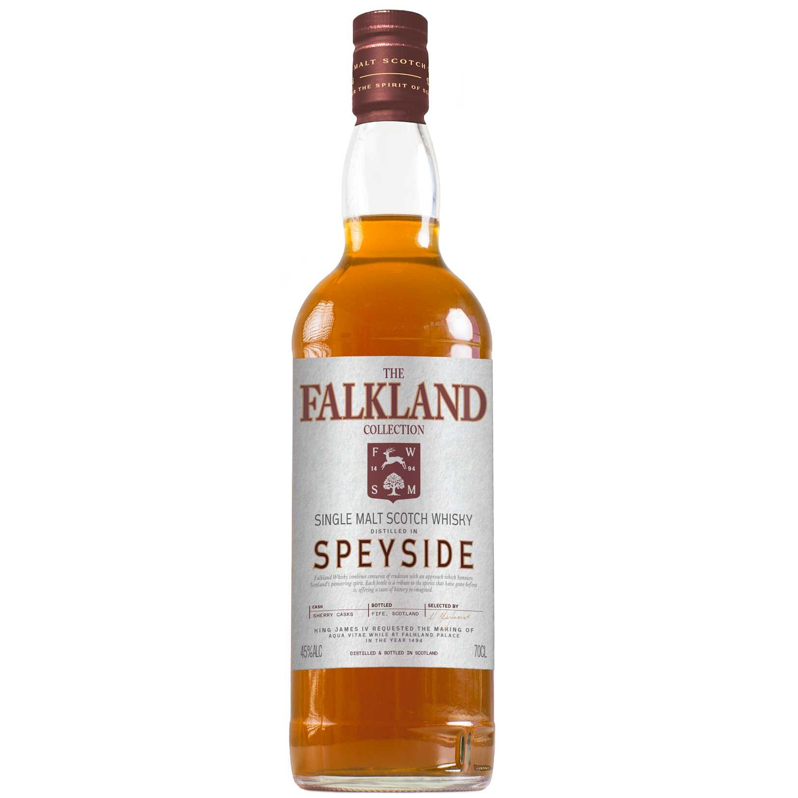 The Falkland Collection Speyside Single Malt 45% vol.