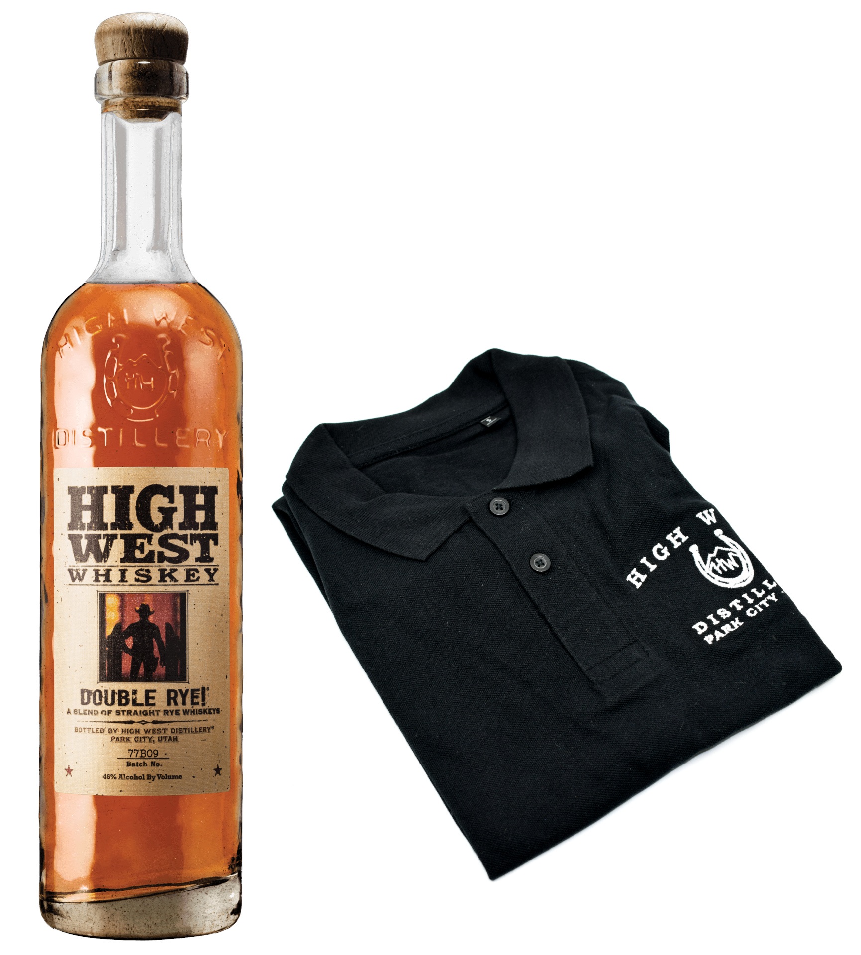 double_rye_mit_polo AKTION High West Double Rye 46% vol. mit gratis Polo-Shirt