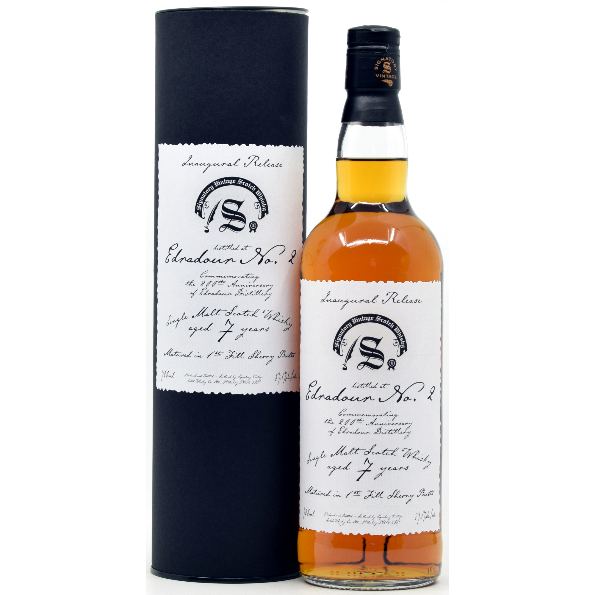 Edradour No. 2 7 Jahre Inaugural Release 2025 57,1% vol.