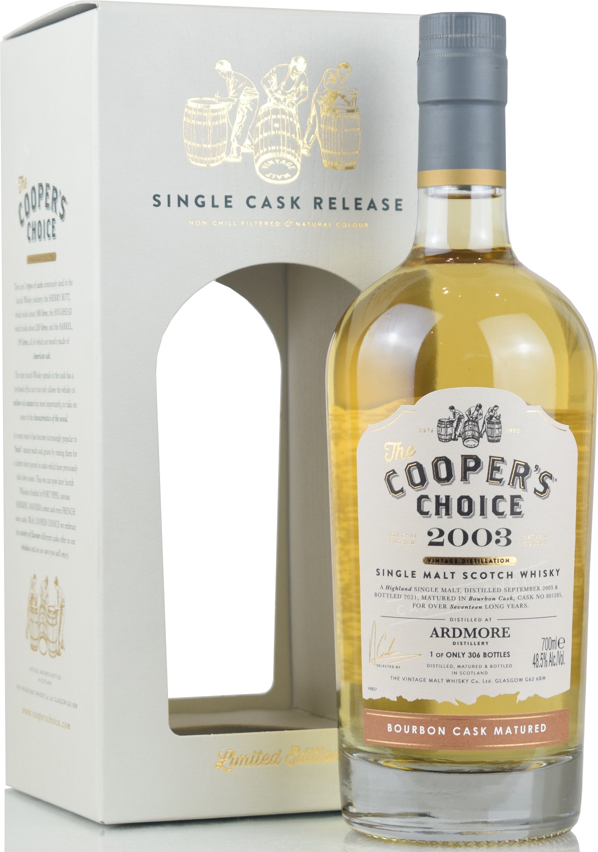 ardmore_2003_CCY212pa6oKbuKl Ardmore 17 Jahre 2003/2021 Cooper's Choice 48,5% vol.