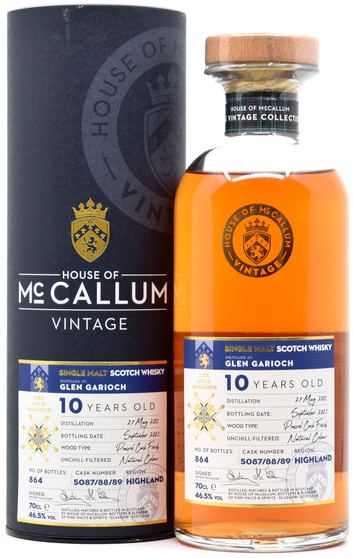 glen_garioch_10_HoMcW1WwWeLwKJe6i Glen Garioch 10 Jahre 2011/2021 Organic Pomerol Cask House of McCallum 46,5% vol.
