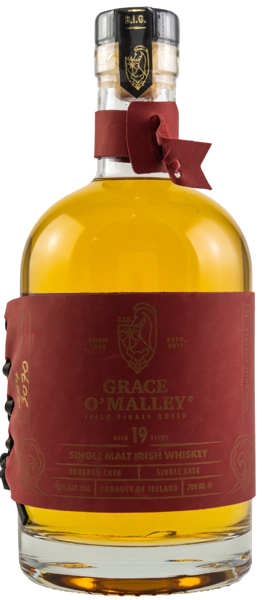 Grace_O_Malley_19_bourbon Grace O’Malley 19 Jahre Bourbon Single Cask 45% vol.