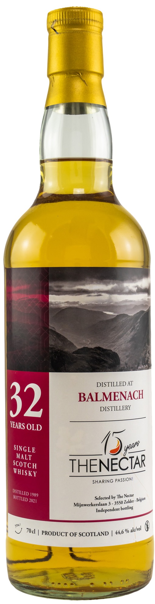 balmenach_1989_DD Balmenach 32 Jahre 1989/2021 The Nectar of the Daily Drams 44,6% vol.