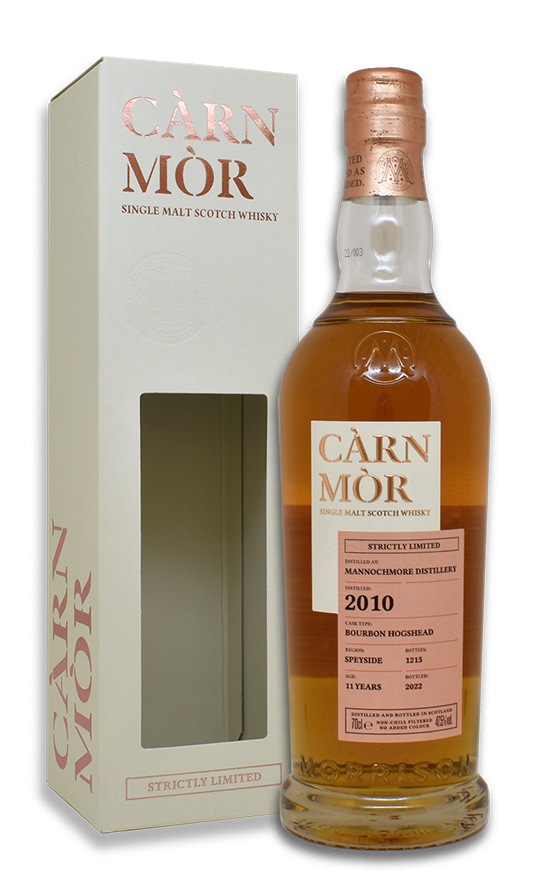 Mannochmore 11 Jahre 2010/2022 Carn Mor Strictly Limited 47,5% vol.