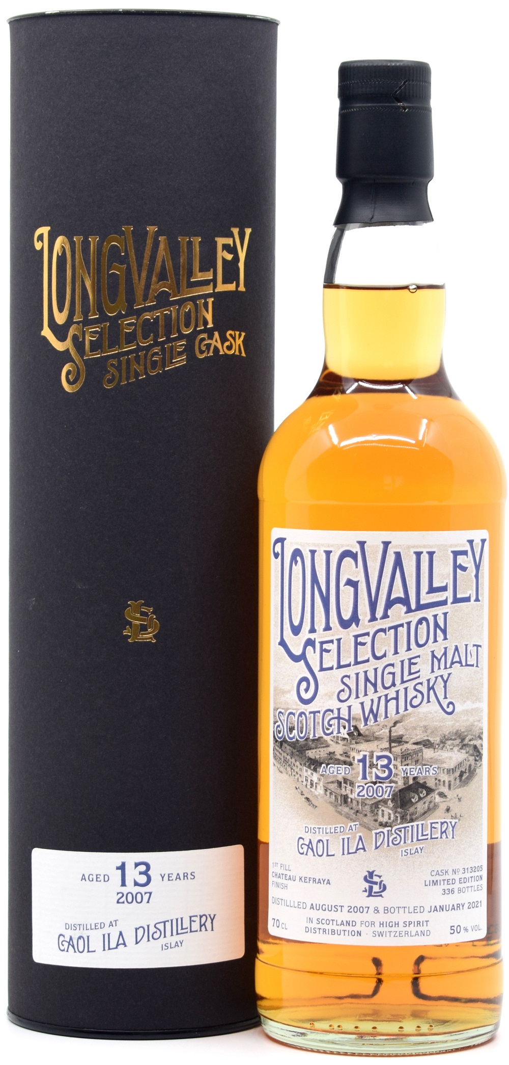 caol_ila_13_LV Caol Ila 13 Jahre 2007/2021 1st Fill Chateau Kefraya Cask LongValley Selection 50% vol.