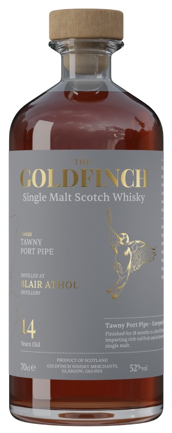 ba_tawny_goldfinch Blair Athol 14 Jahre 2008/2022 Tawny Port Cask Goldfinch Wine Series 52% vol.