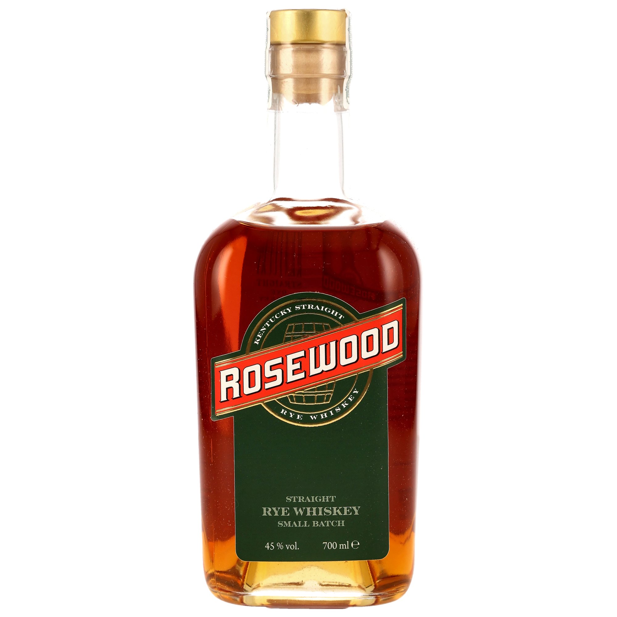 Rosewood Kentucky Straight Rye Whiskey Small Batch 45% vol.