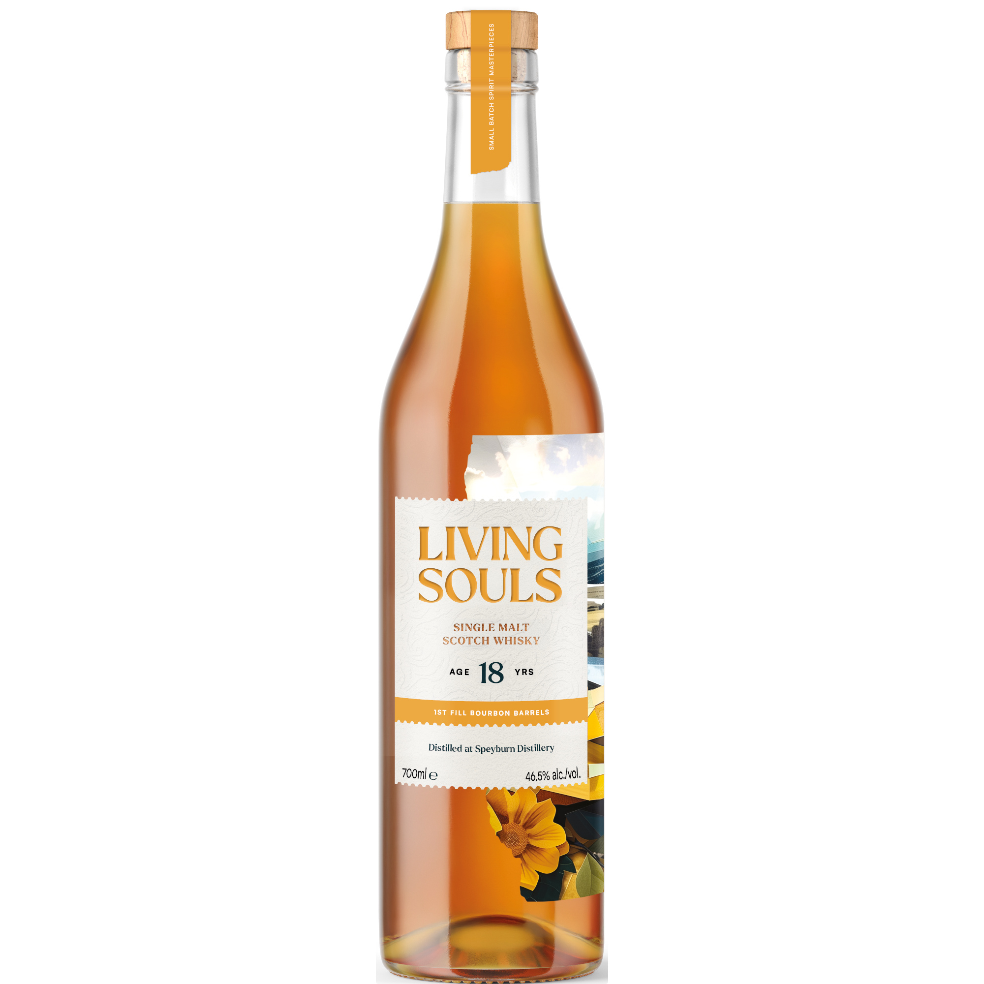 Speyburn 18 Jahre 1st Fill Bourbon Living Souls 46,5% vol.