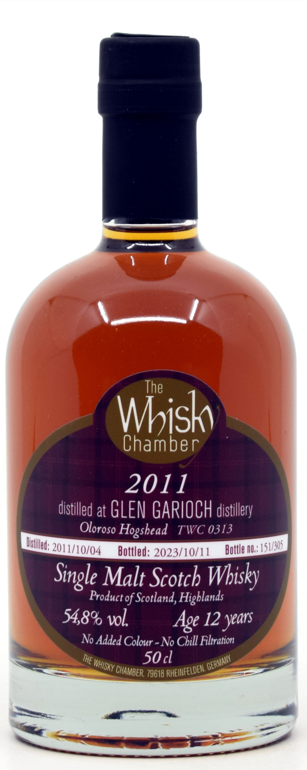 garioch_2011_wch Glen Garioch 12 Jahre 2011/2023 Oloroso Sherry Cask The Whisky Chamber 54,8% vol.