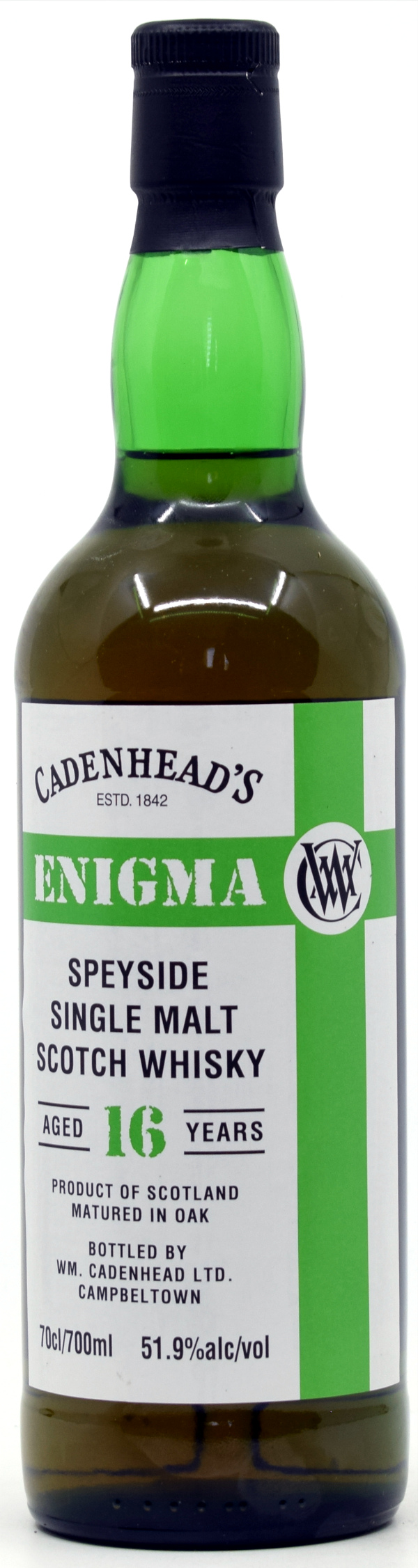 Enigma 16 Jahre 2008/2025 Pineau des Charentes Cadenhead's 51,9% vol.