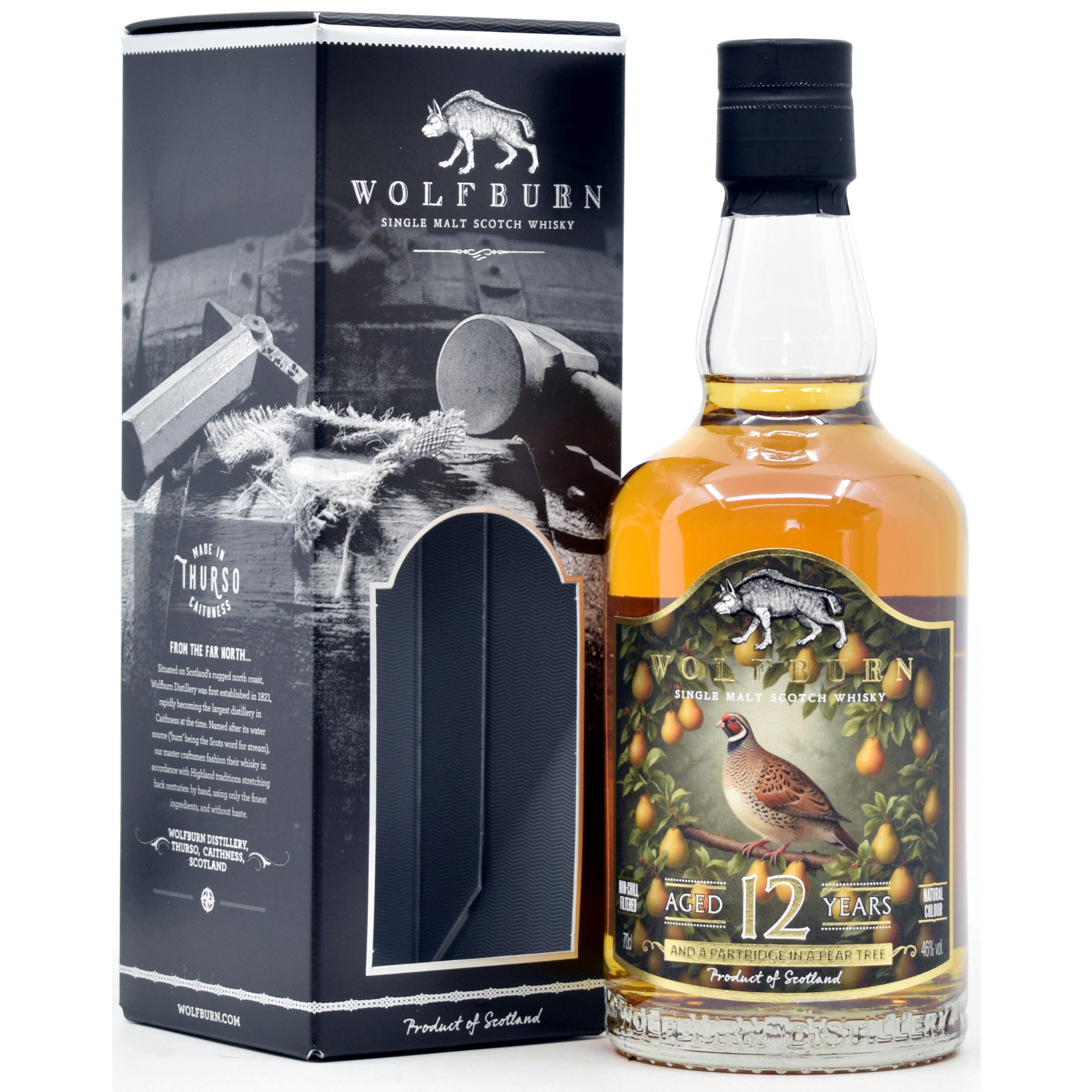 Wolfburn 12 Jahre 2013/2025 "Twelve Days of Christmas" 46% vol.