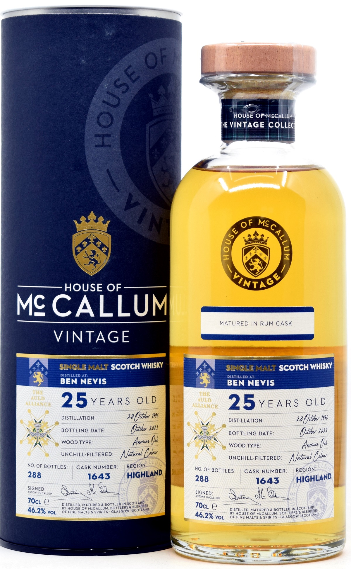 ben_nevis_25_HoMcxhySkpGrG2tHT Ben Nevis 25 Jahre 1996/2021 Rum Cask House of McCallum #1643 46,2% vol.