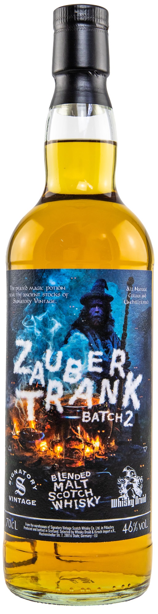 zaubertrank_2 Zaubertrank #2 Whisky Druid Blended Malt 46% vol.