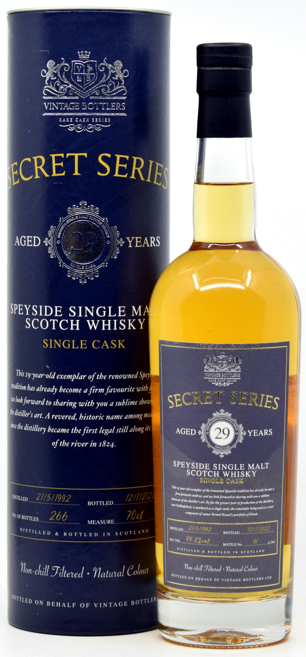 secret_29_vintage_bottler Speyside (Glenlivet) 29 Jahre 1992/2022 Vintage Bottlers 44,8% vol.