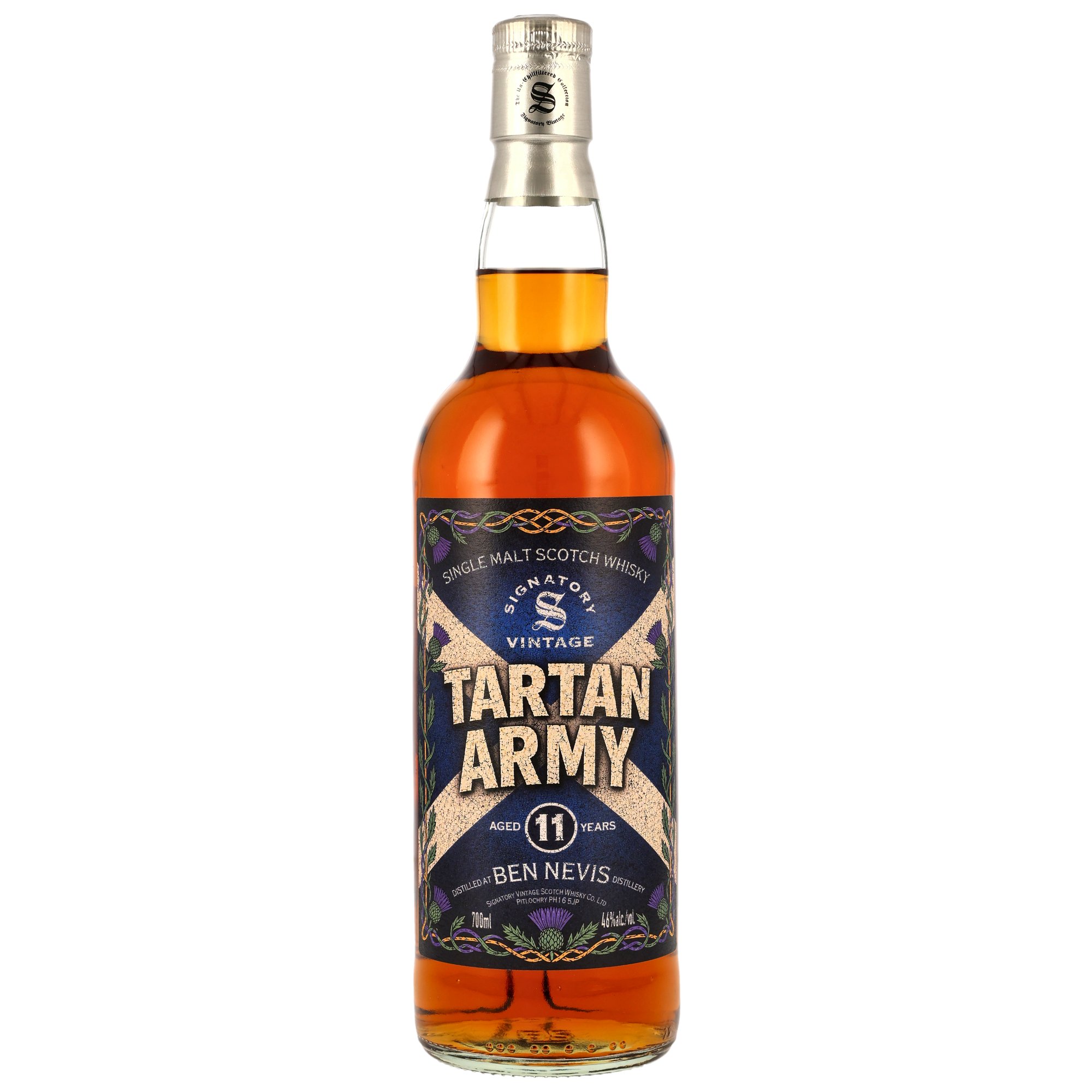 Ben Nevis 11 Jahre Sherry Casks Tartan Army 46% vol.