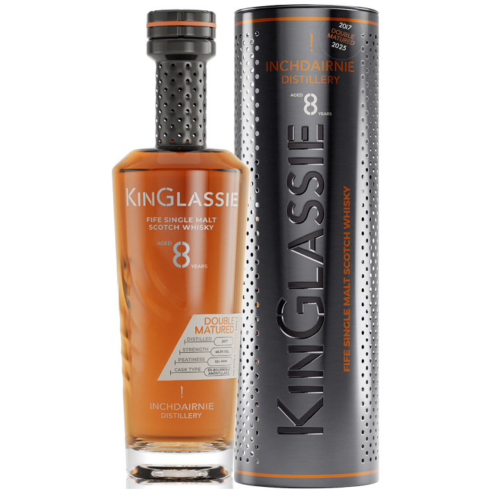 InchDairnie Kinglassie 8 Jahre 2017/2025 Double Matured 46,3% vol.