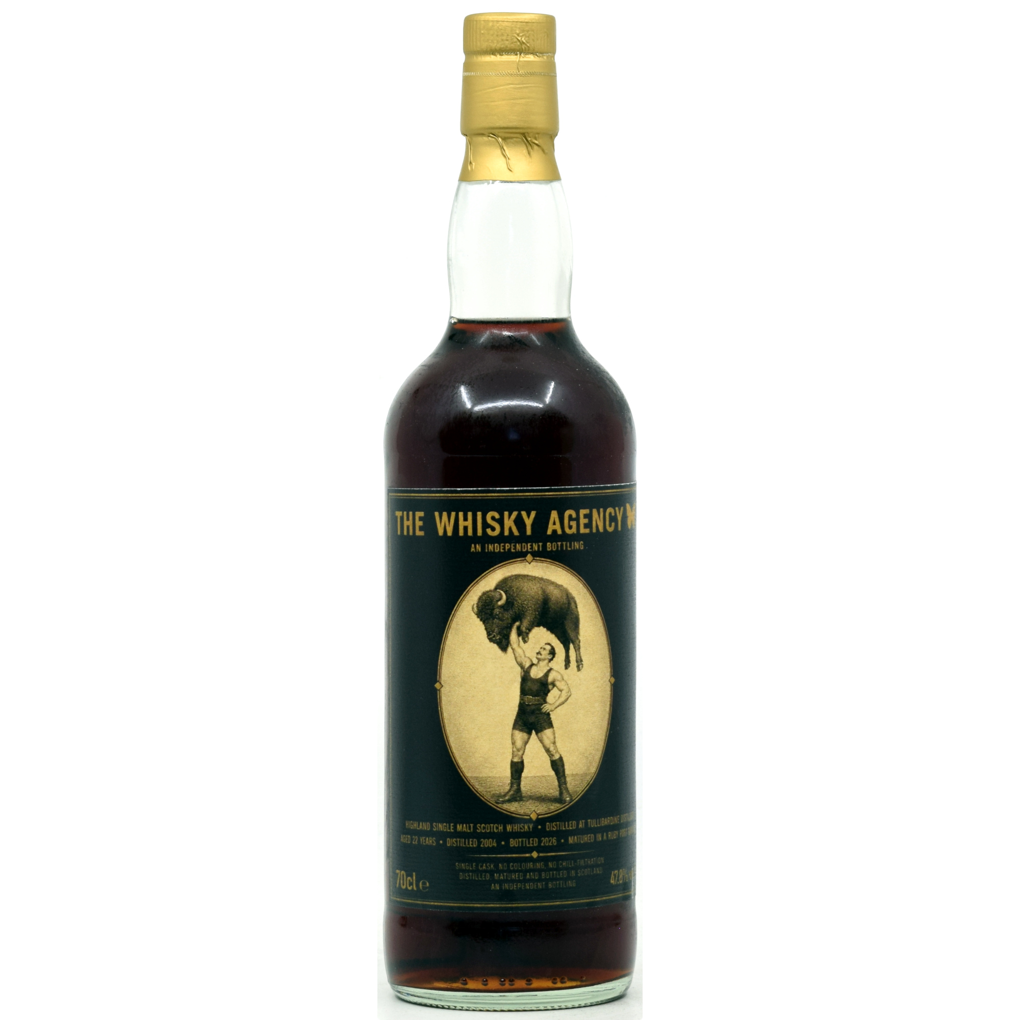 Tullibardine 22 Jahre 2004/2026 Ruby Port The Whisky Agency 47,8% vol.