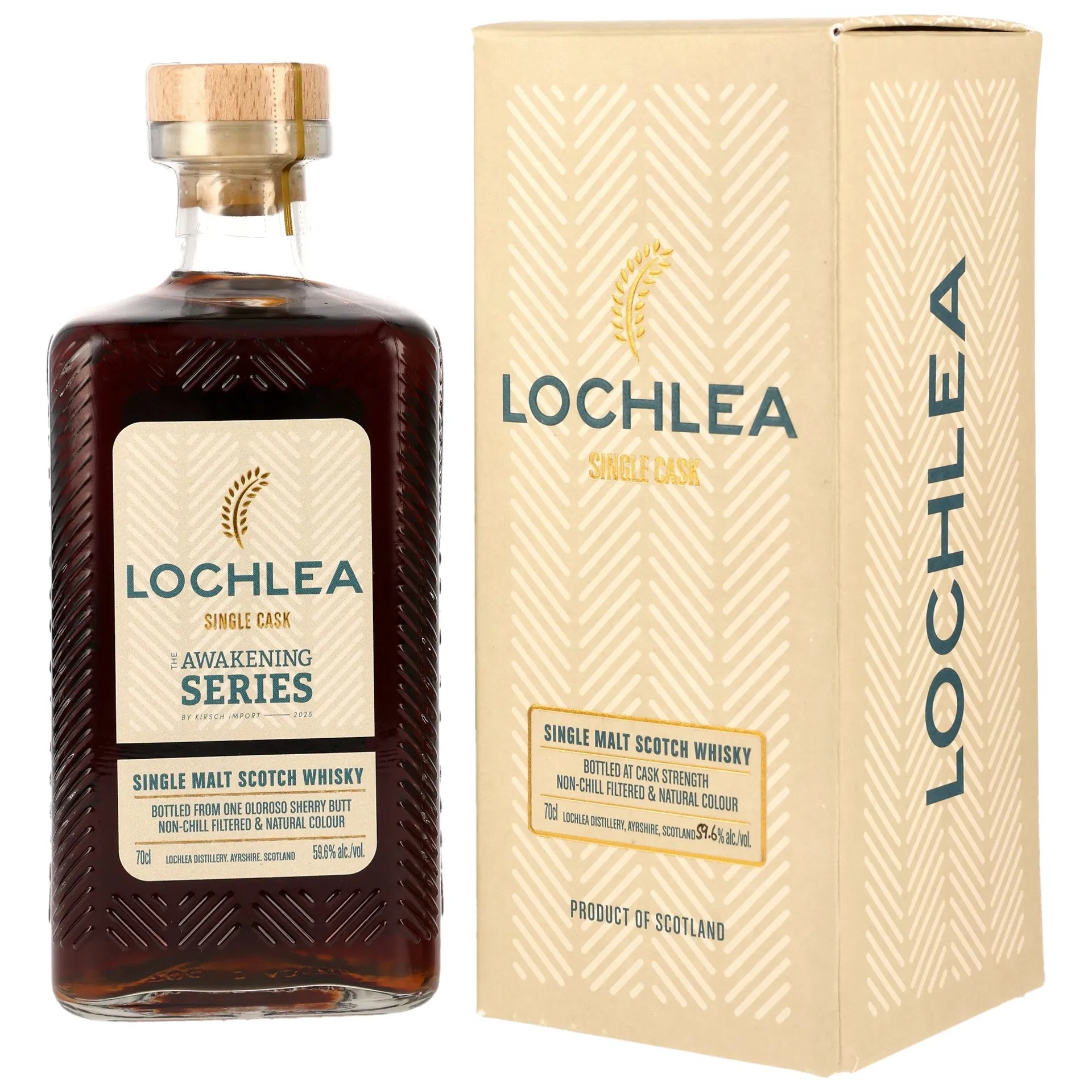 Lochlea 2020/2025 Oloroso Sherry Single Cask #244 The Awakening Series 59,6% vol.