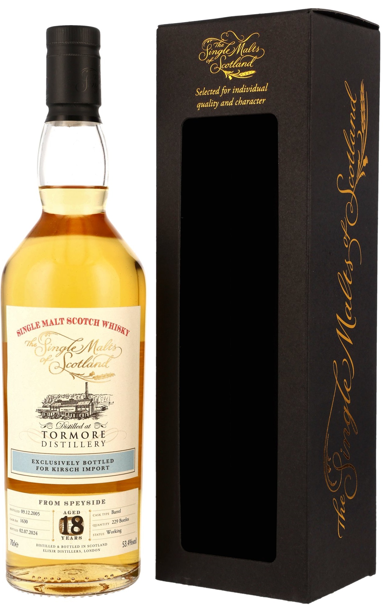 Tormore-2005-smos Tormore 18 Jahre 2005/2024 The Single Malts of Scotland #1630 53,4% vol.