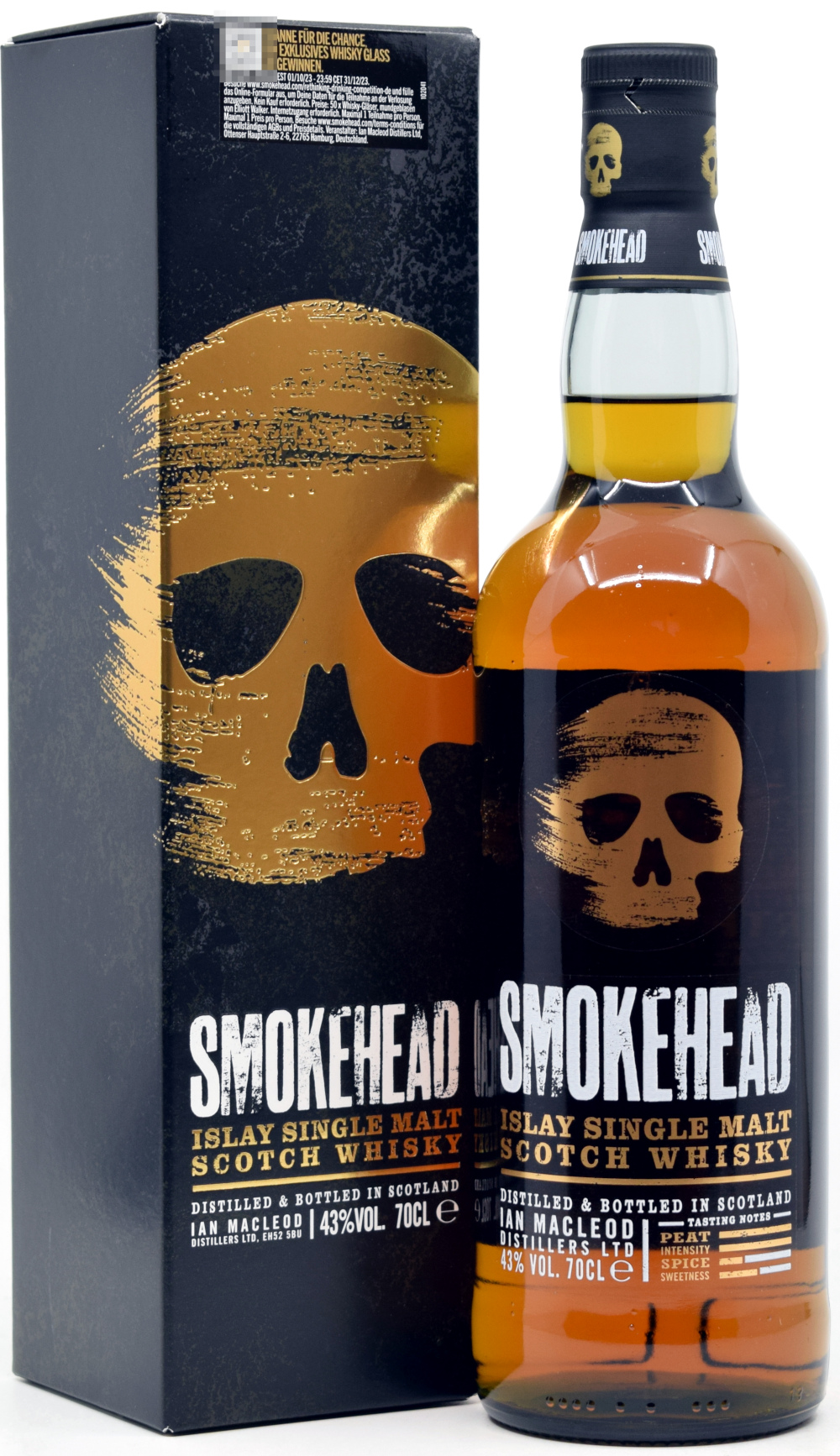 Smokehead Peated Islay Single Malt 43% vol.