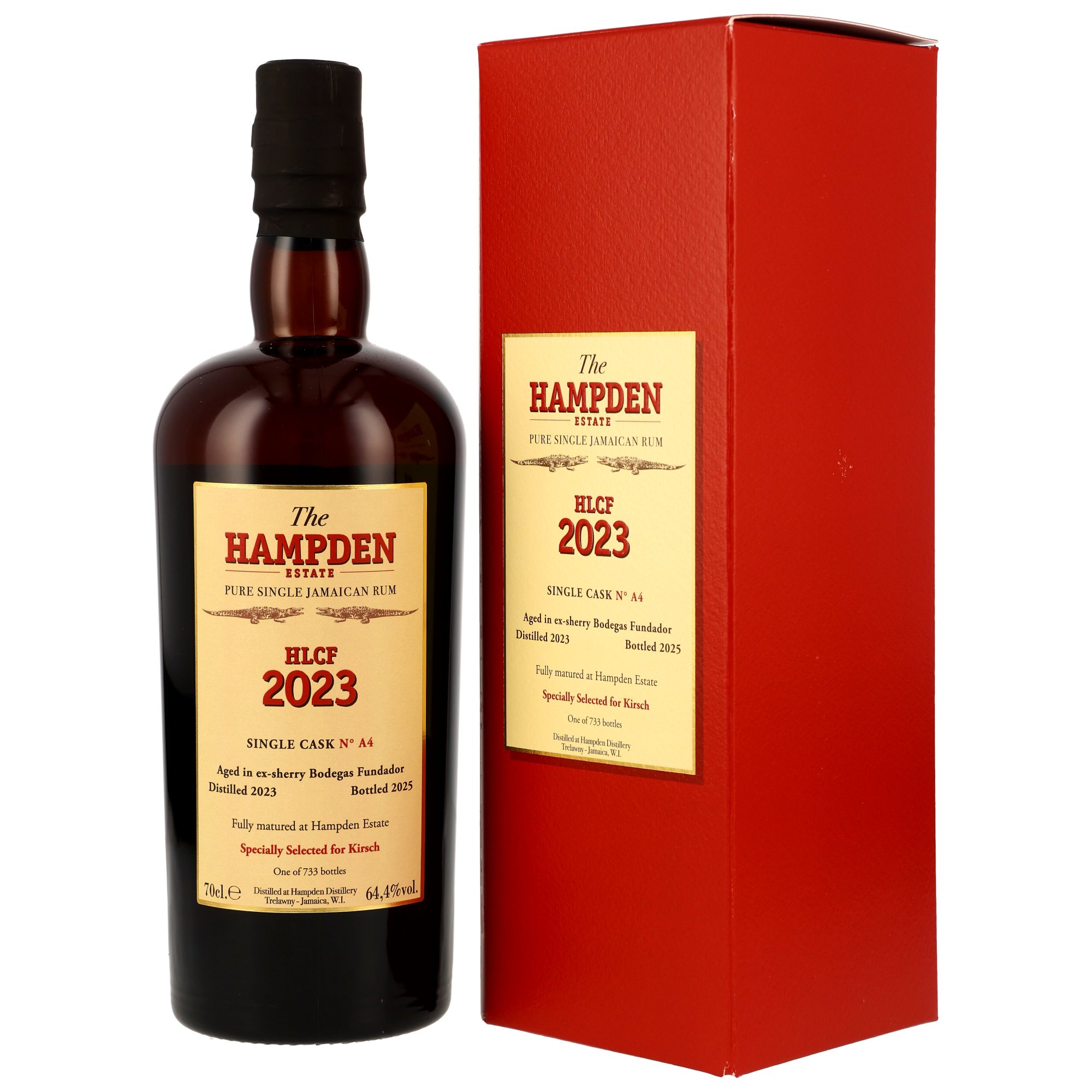 Hampden HLCF 2023/2025 Bodegas Fundador Sherry Cask #A4 for germany 64,4% vol.