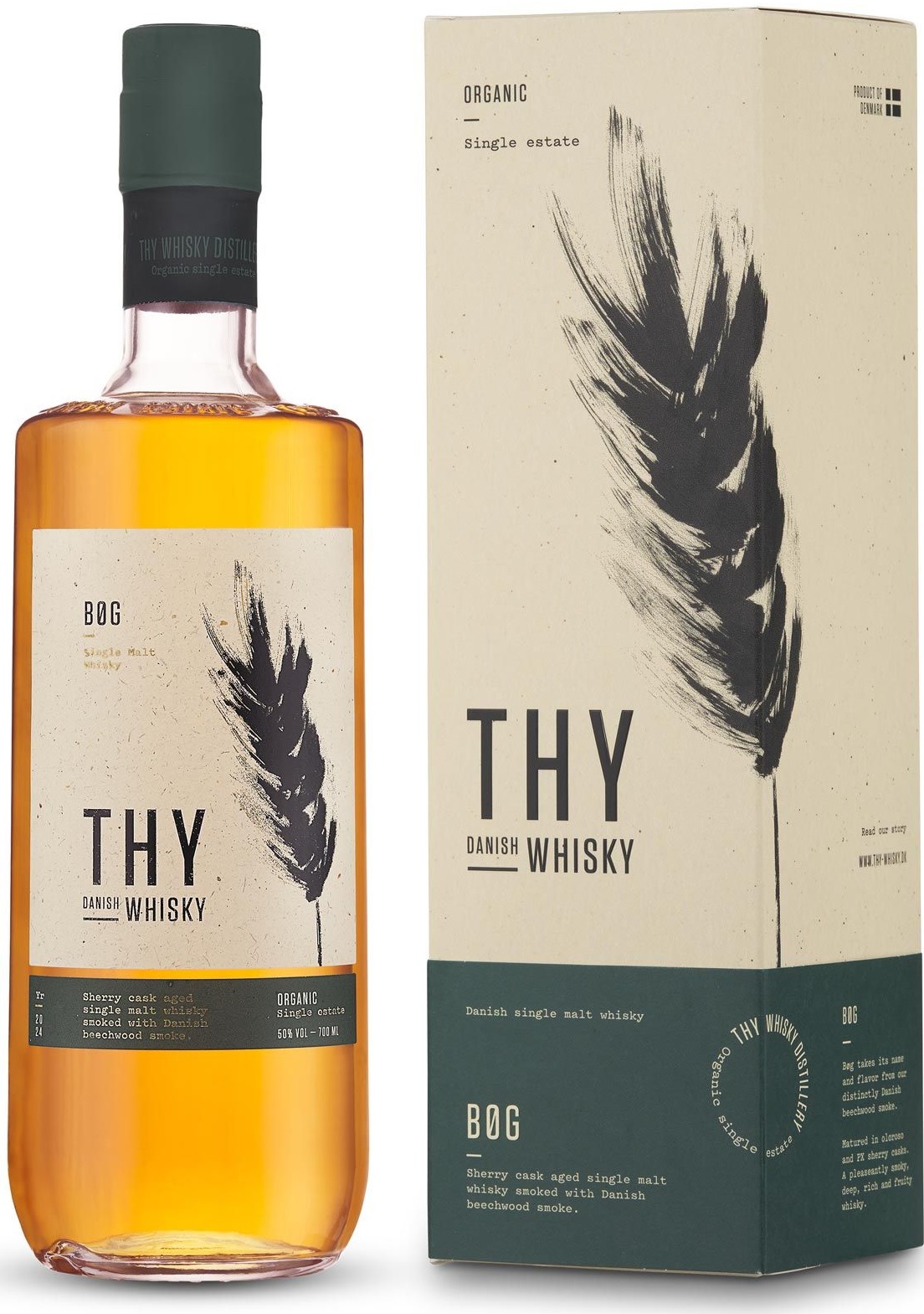 thy_bog Thy Distillery Bøg Peated Single Malt 50% vol.