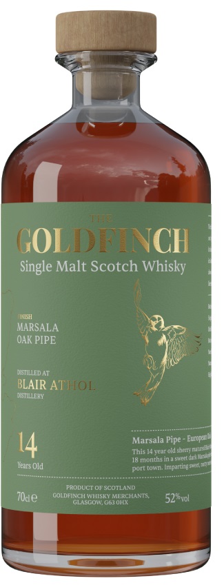 ba_marsala_goldfinch Blair Athol 14 Jahre 2008/2022 Marsala Cask Goldfinch Wine Series 52% vol.