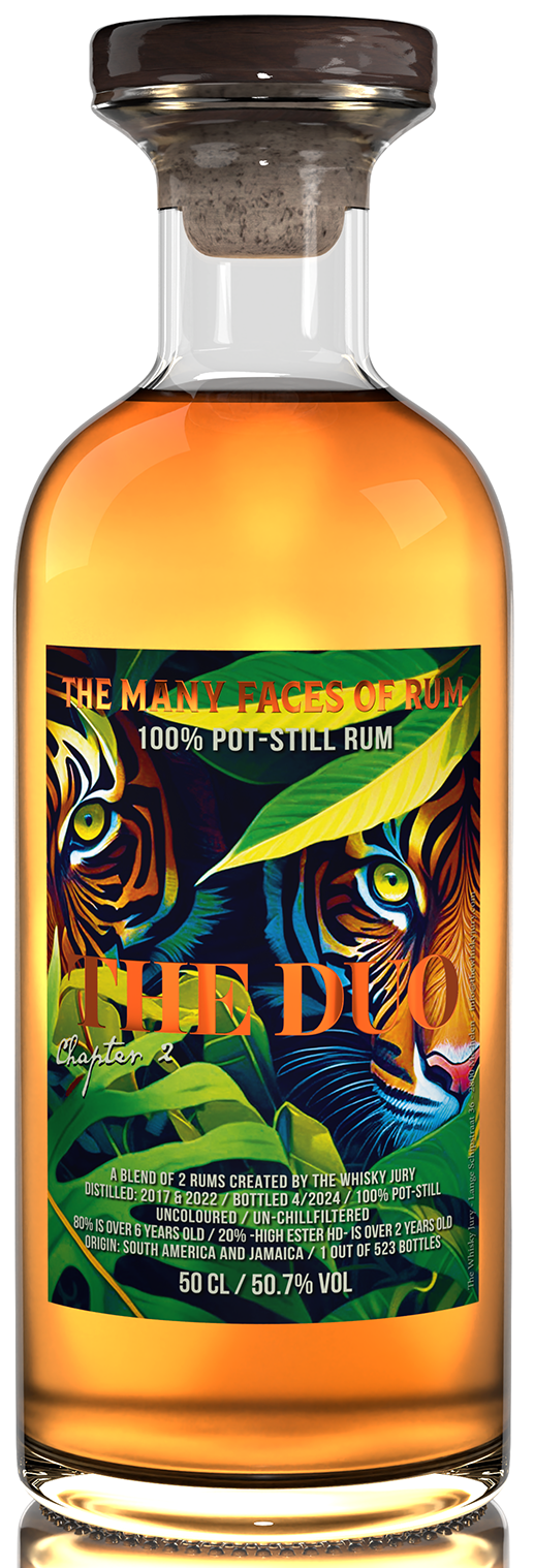 TheManyFacesDuo2_02_LR The Duo Chapter #2 The many faces of rum The Whisky Jury 50,7% vol.