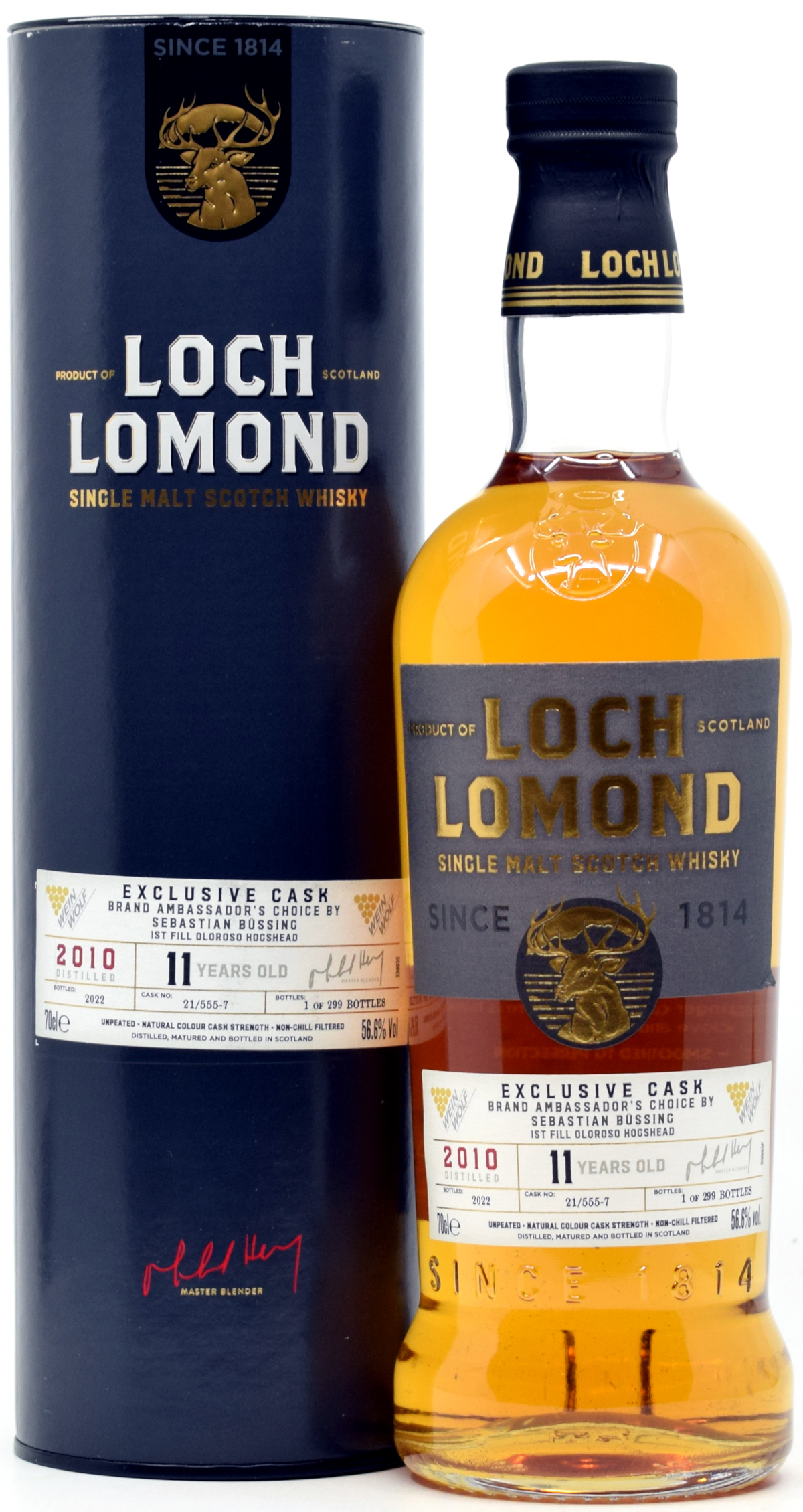 loch_lomond_2010_11_566 Loch Lomond 2010/2022 1st Fill Oloroso Single Cask #21/555-7 56,6% vol.