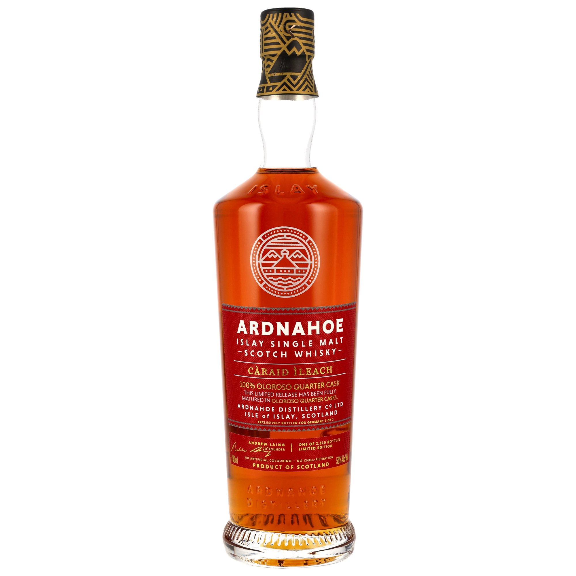 Ardnahoe Càraid Ìleach Oloroso Sherry Quarter Casks 50% vol.