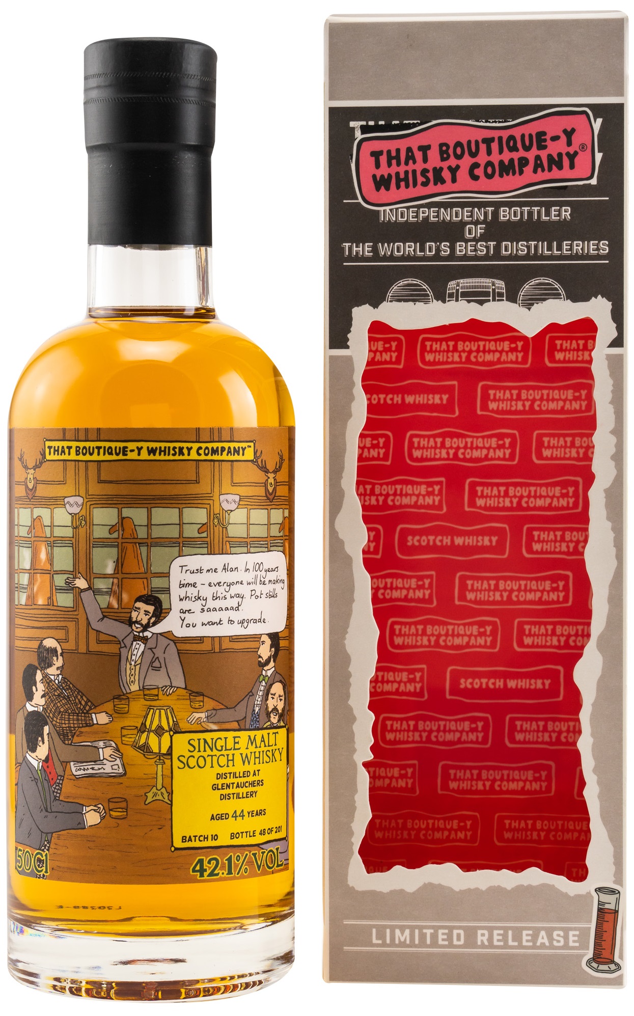 glentauchers_44_TBWC Glentauchers 44 Jahre Batch #10 That Boutique-y Whisky Company 42,1% vol.