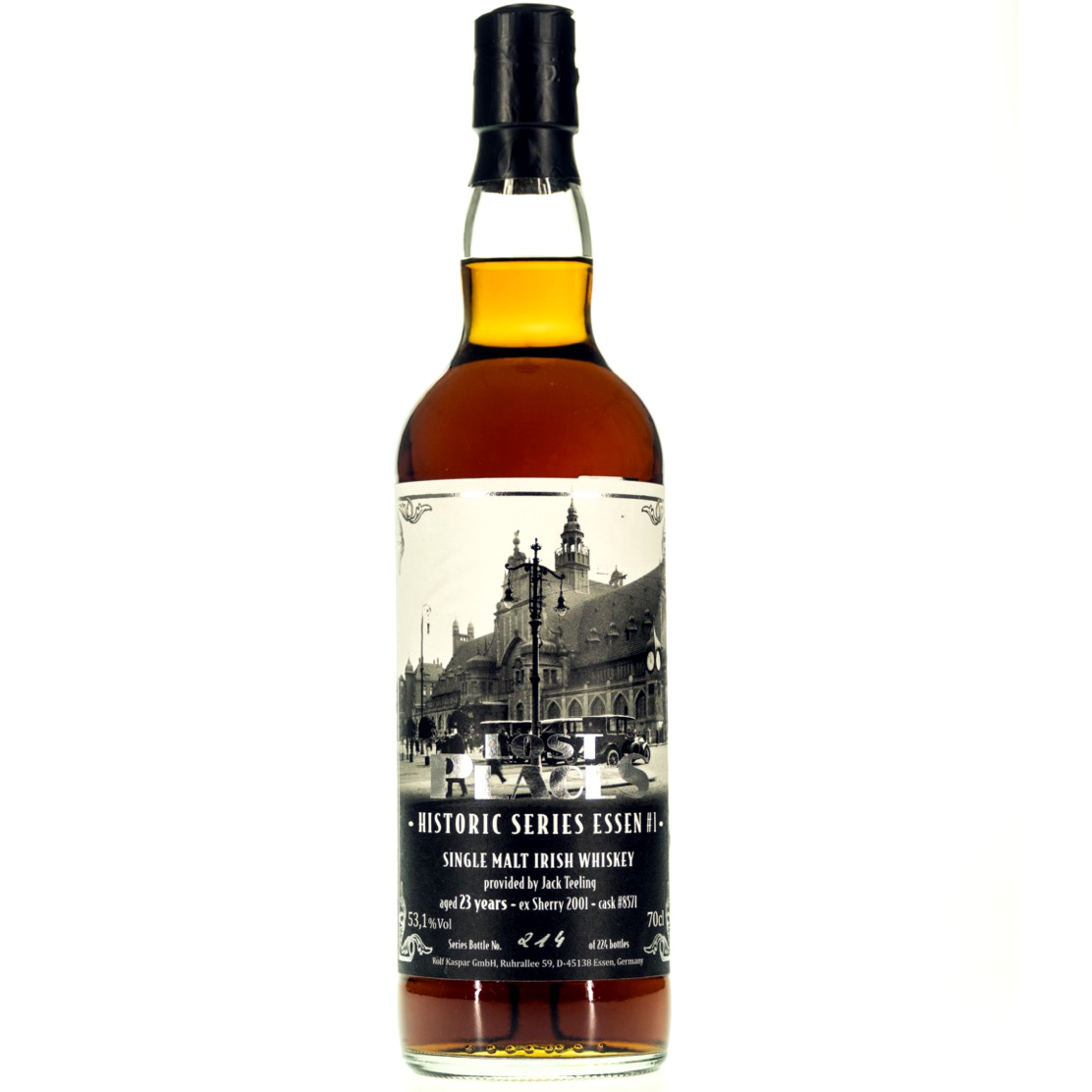Irish Malt 23 Jahre 2001 Sherry Cask #8571 Historic Series Essen #1 53,1% vol.