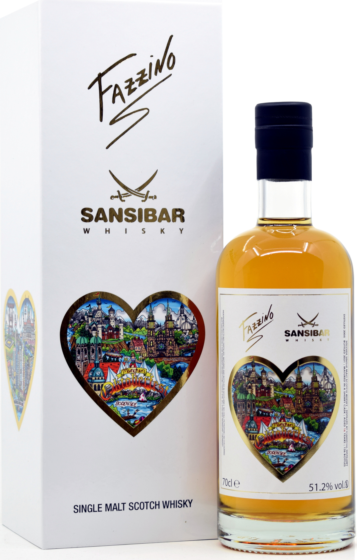 tomintoul_fazzino_sbrah6eeq2cajjQ Tomintoul 16 Jahre 2005/2021 Sherry Cask Sansibar Fazzino Artwork 51,2% vol.