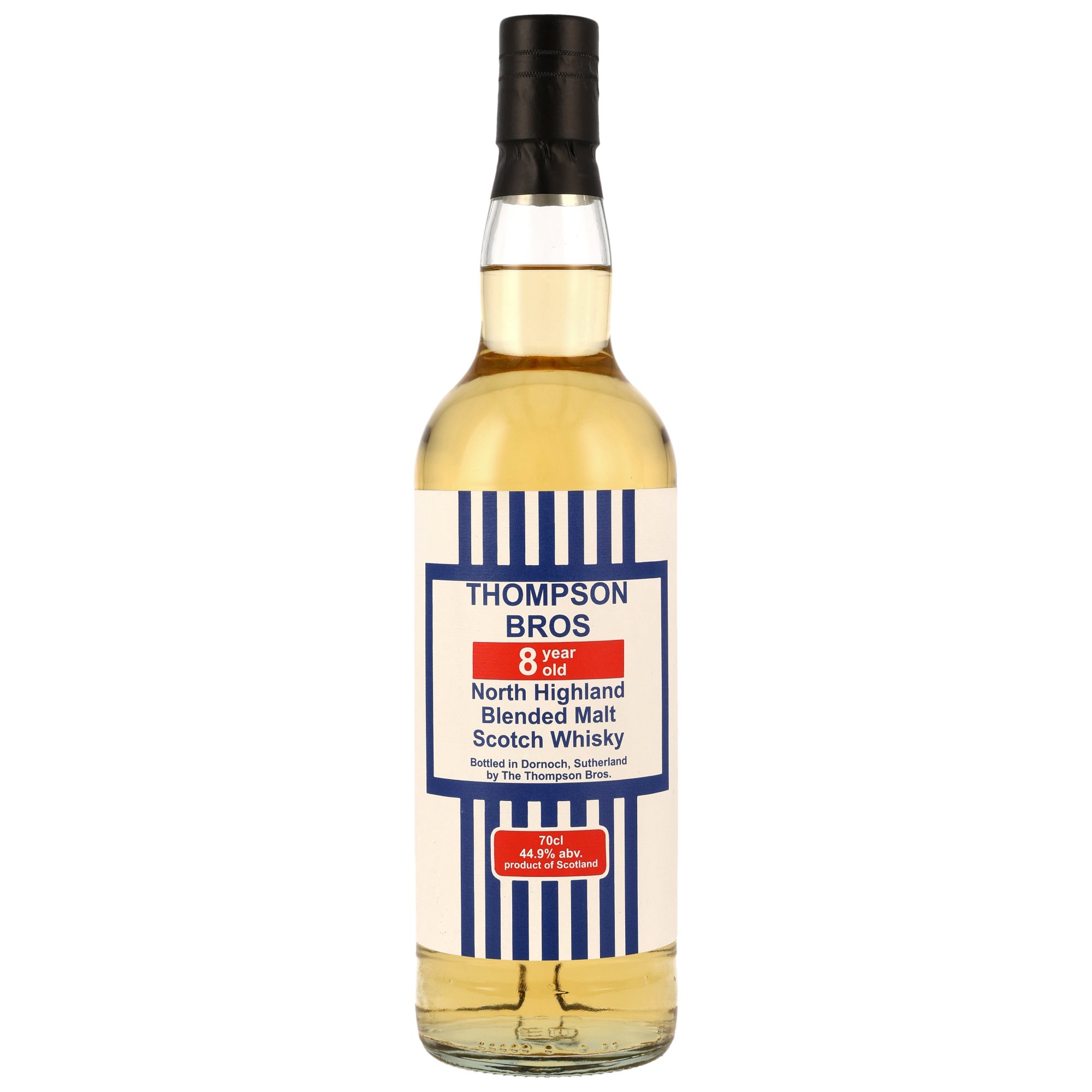 North Highland 8 Jahre Blended Malt (Clynelish/Glen Ord) Thompson Bros 44,9% vol.