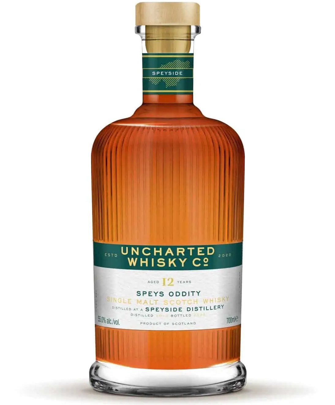 A Speyside 12 Jahre 2013/2025 Moscatel & Mezcal Casks Speys Oddity Uncharted Whisky 54% vol.