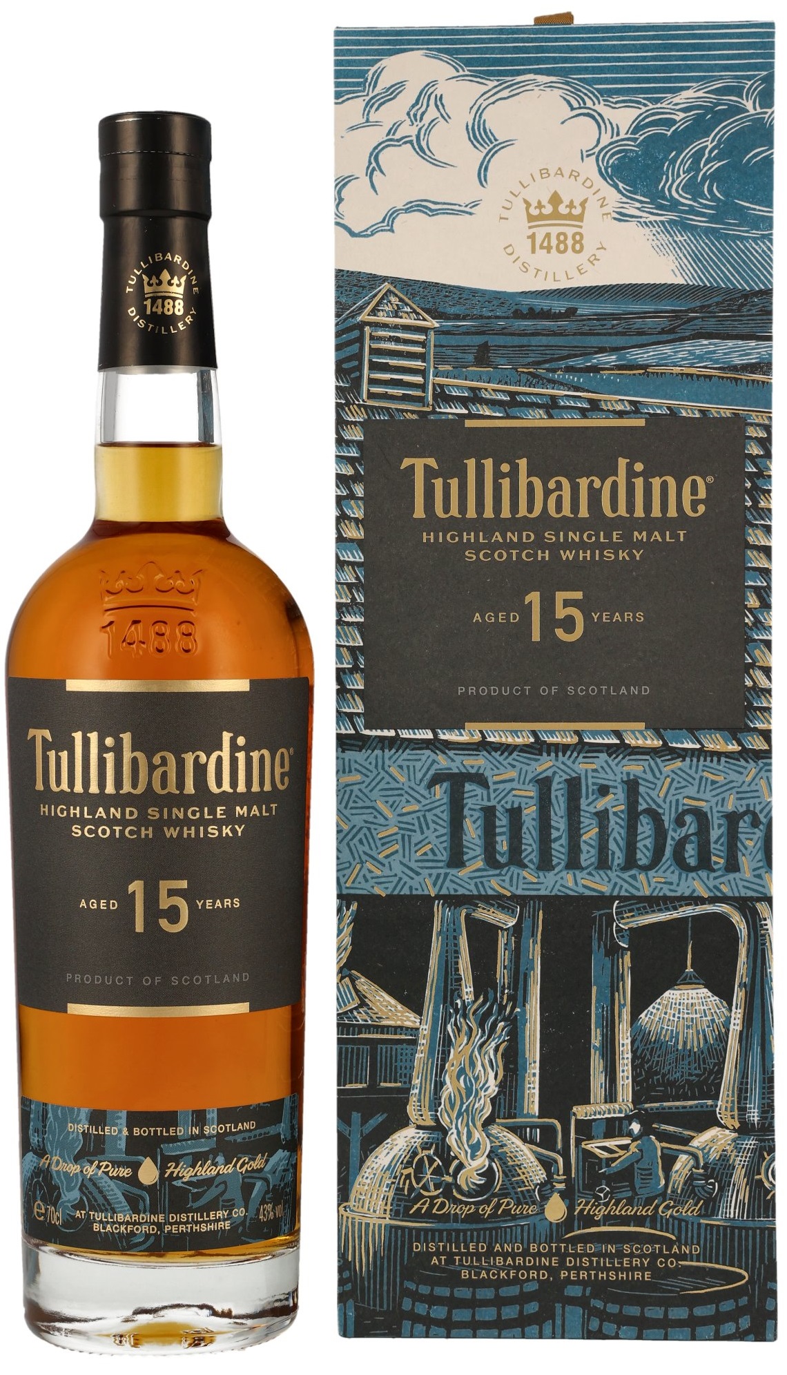 tullibardine_15_neu Tullibardine 15 Jahre 43% vol. (neues Design)