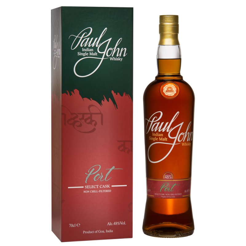Paul John Port Cask Indian Single Malt 48% vol.