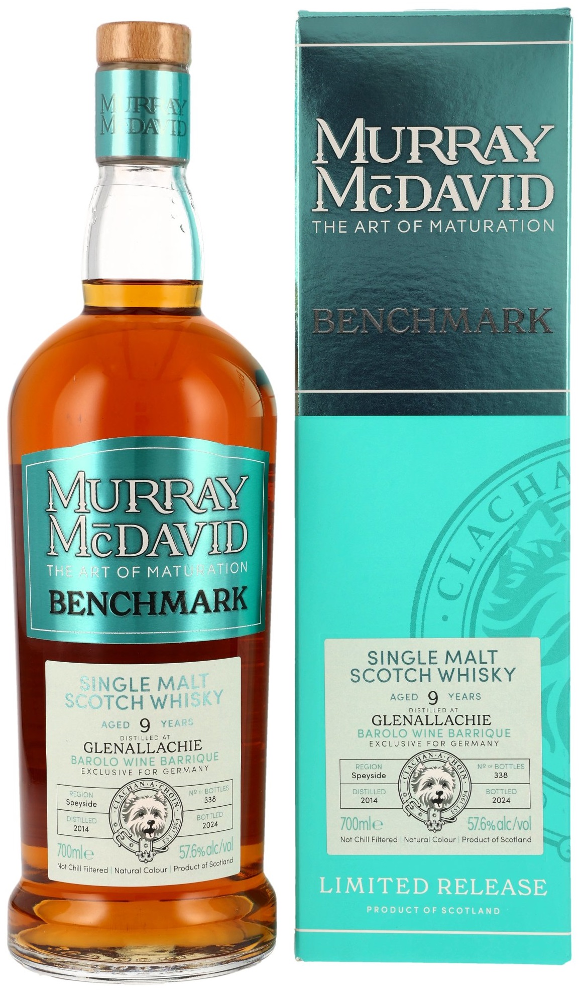 Glenallachie-2014-Barolo-Barrique GlenAllachie 2014/2024 Barolo Wine Barrique Murray McDavid Benchmark 57,6% vol.