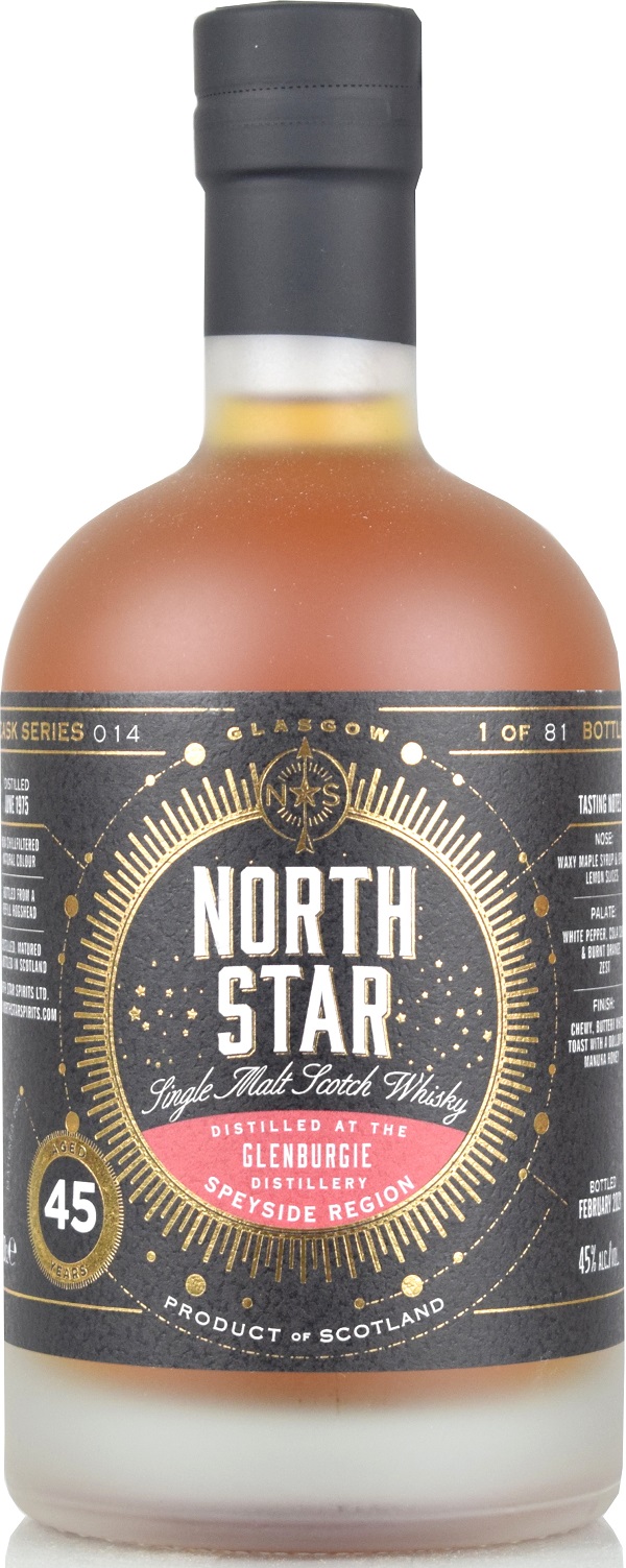 glenburgie_45_nss Glenburgie 45 Jahre 1975/2021 North Star Spirits #014 45% vol.
